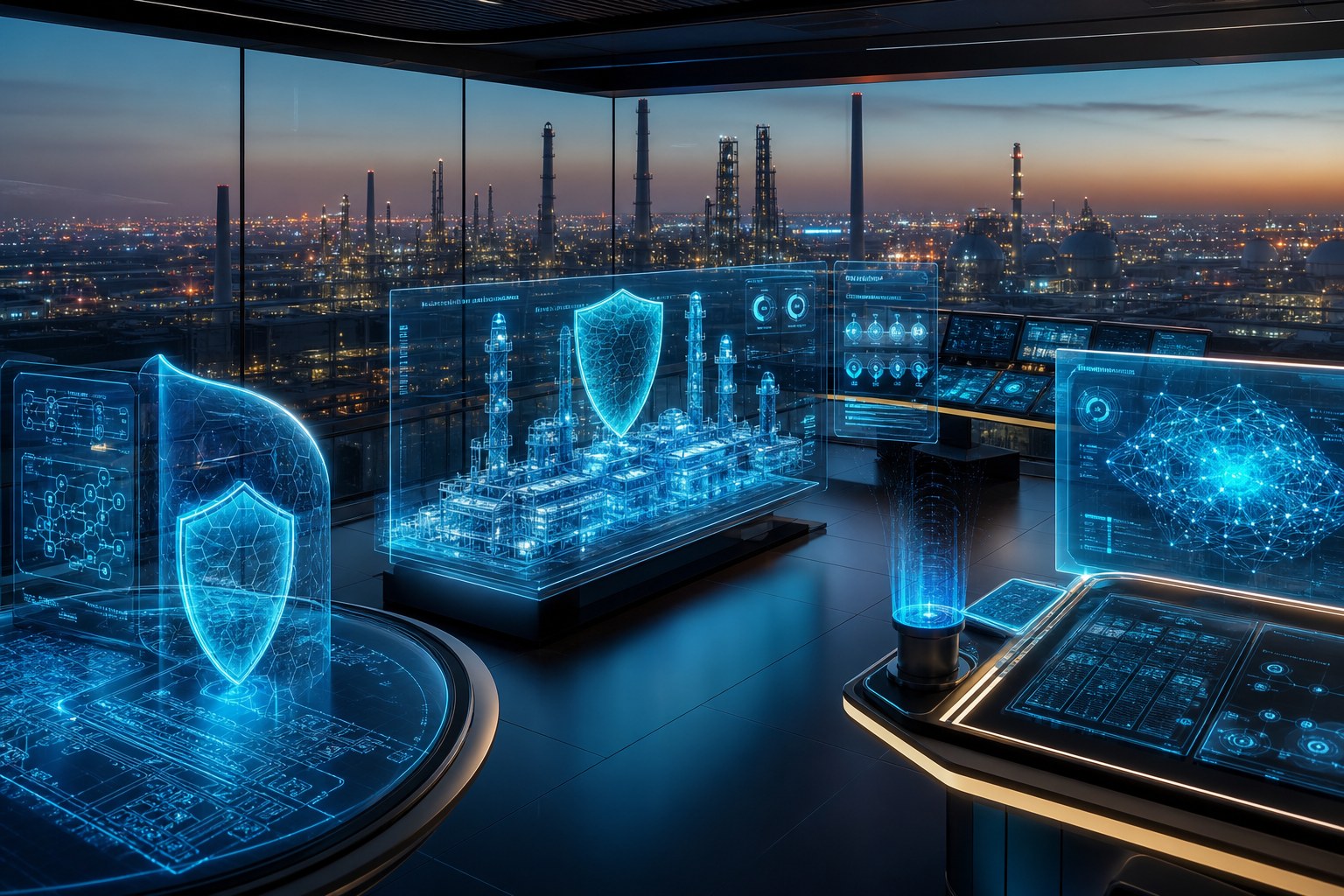 OT cybersecurity and AI safety for industrial plants
