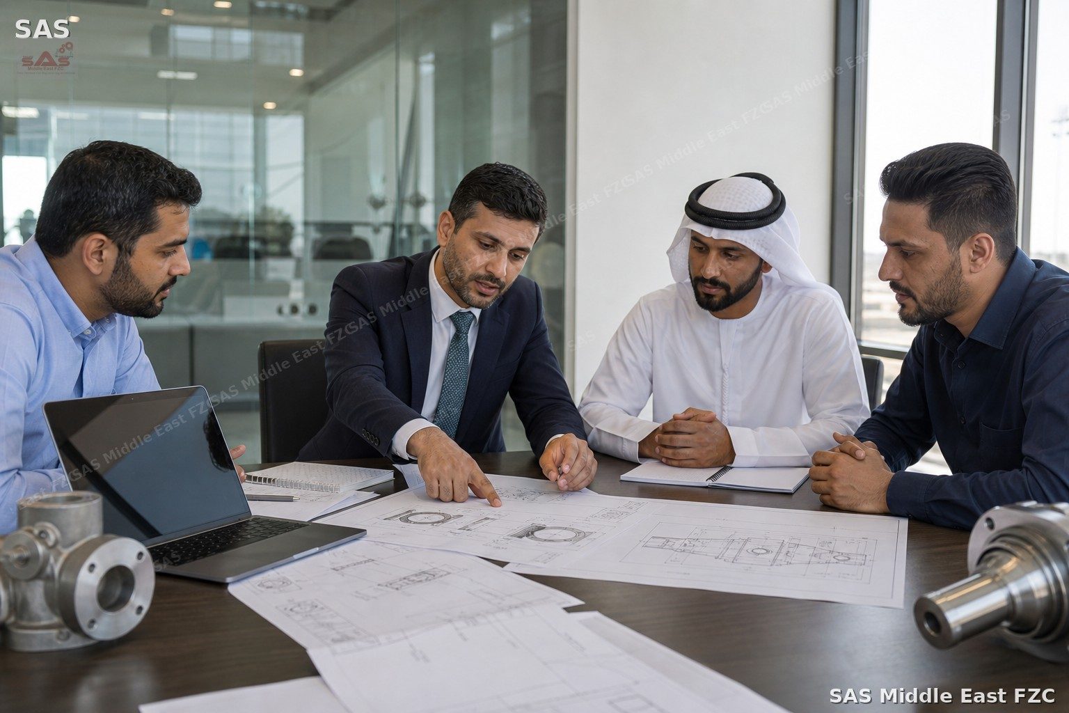 SAS engineering consultation meeting — project scoping for industrial automation and AI