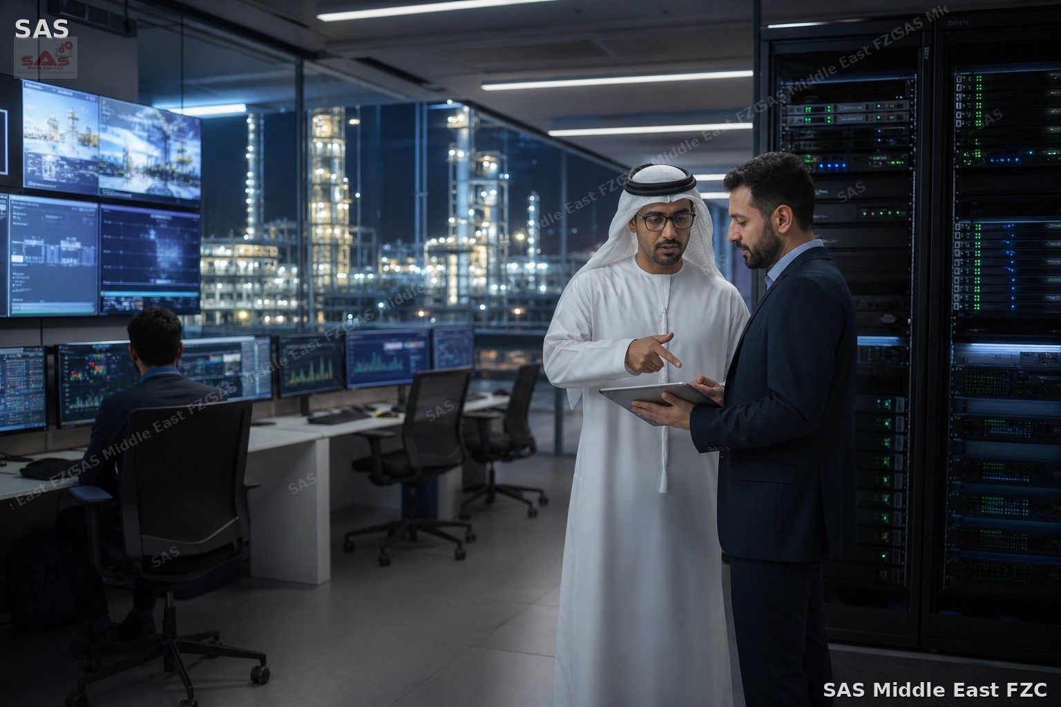 SAS industrial AI operations platform — plant analytics and edge compute for investors