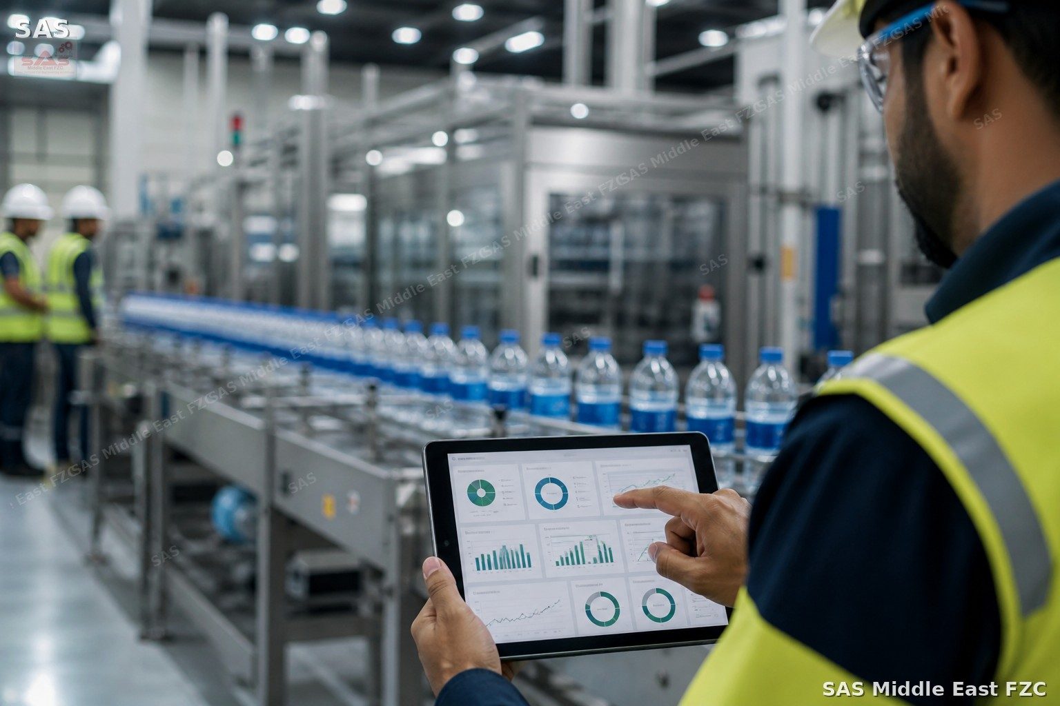 Process engineering and OEE visibility on an industrial production line