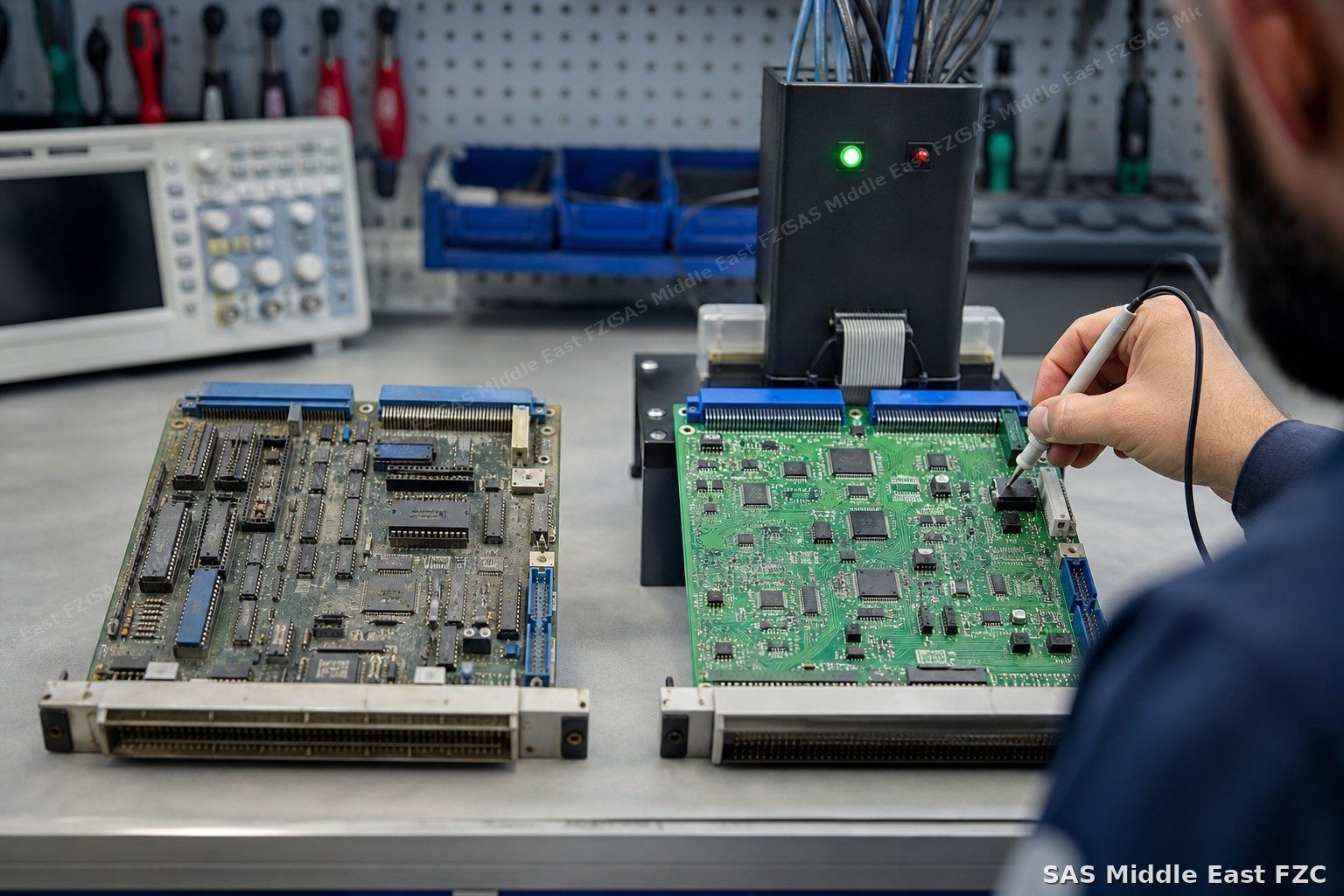 Obsolete industrial control board replaced with modern equivalent — form-fit-function reverse engineering