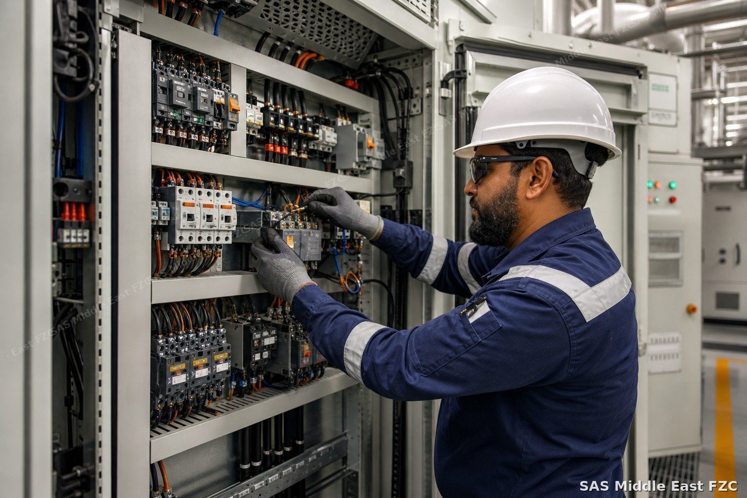 Control panel and MCC retrofit — rewiring, component replacement and modernization of industrial electrical cabinets