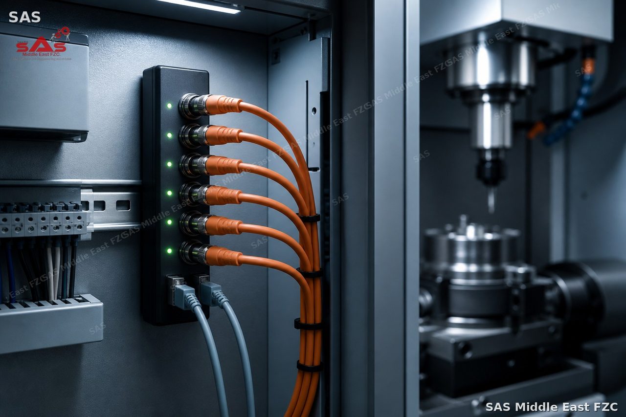 Multi-axis encoder hub in a control cabinet — Encoder Hub configurator
